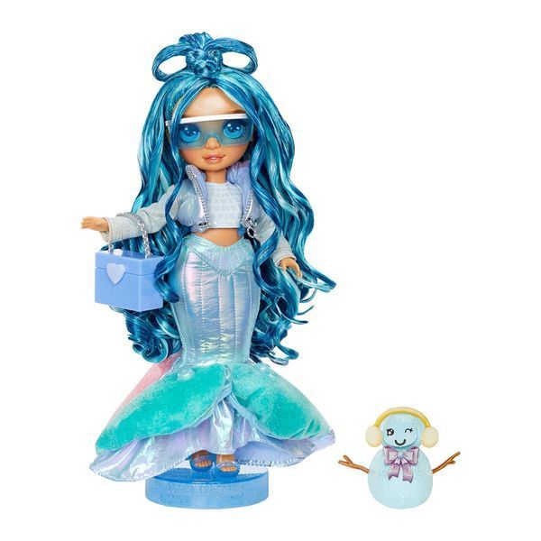Кукла RAINBOW HIGH с артикуляцией серии "Winter Wonderland" Скайлер с аксессуарами 28 см фото 6