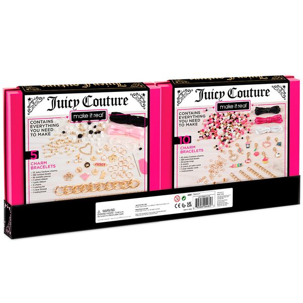 Мега-набор для создания шарм-браслетов Make it Real Juicy Couture: Розовая мечта MR4481 фото 2