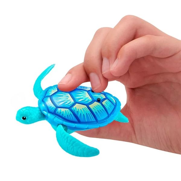 Интерактивная игрушка ROBO ALIVE – Робочерепаха голубая фото 4