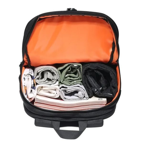 Функциональный городской рюкзак для ноутбука 15" Fenruien Orange FR5109 фото 7