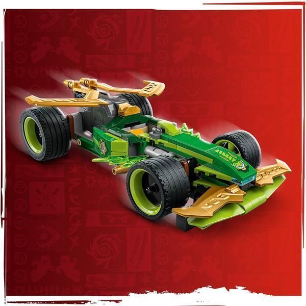 Конструктор LEGO NINJAGO Автомобиль для гонок Ллойда с инерционным двигателем 181 деталь с 7 лет 71828 фото 6