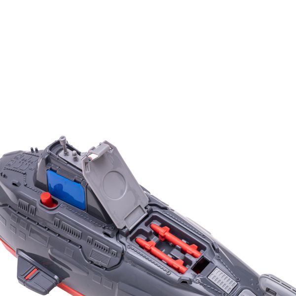 Іграшковий підводний човен Оріон Гарпун з торпедами та мішенями 36 см сіра 347 фото 6