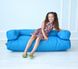 Безкаркасний дитячий диван формований Tia 120х40х40 см Гарвард Оксфорд фото 4