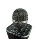 Беспроводной bluetooth караоке микрофон с колонкой WS-1688 Черный фото 3