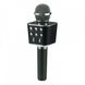 Беспроводной bluetooth караоке микрофон с колонкой WS-1688 Черный фото 1