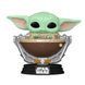 Ігрова фігурка FUNKO POP! Мандалорець Ґроґу в колясці 9,6 см 90451 фото 1