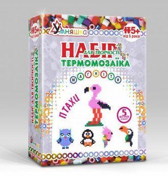 Магниты из термомозаики Умняшка "Птички" ТМ-005 фото 1