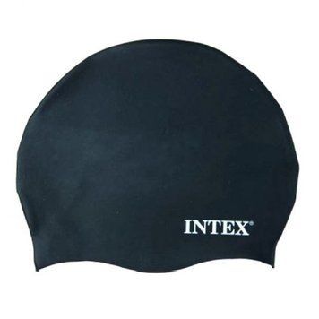 Шапочка для плавания от 8 лет Intex черный 55992 фото 1