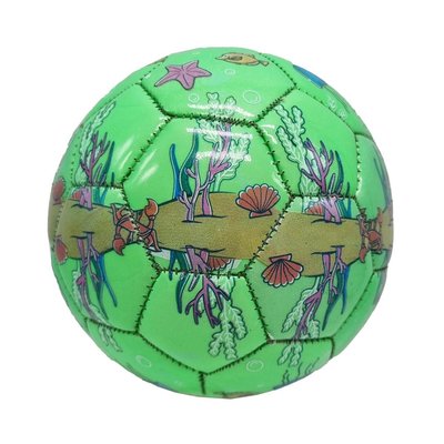 Футбольний м'яч дитячий №2 Bambi PVC діаметр 15 см Зелений C 44735 фото 1