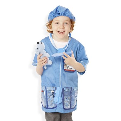 Дитячий тематичний костюм (наряд) "Доктор - Ветеринар" від 3-6 років Melissa & Doug фото 1