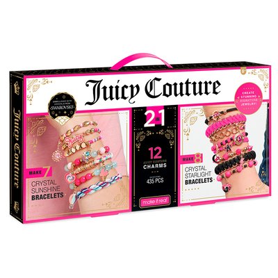 Мега-набір для створення шарм-браслетів Make it real Juicy Couture Кришталеве сяйво MR4480 фото 1