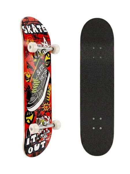 Детский скейтборд для начинающих Scale Sports Skate It Out 78&times;19,5 см клен ABEC-7 до 80 кг фото 2