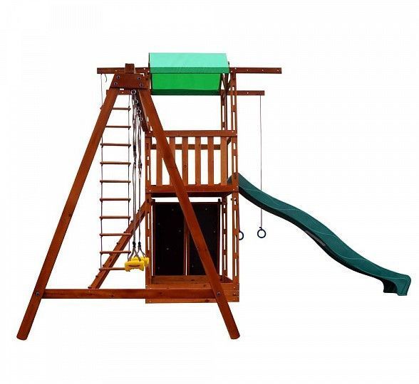 Детский уличный игровой комплекс SportBaby Babyland-4 440х410х320см фото 5