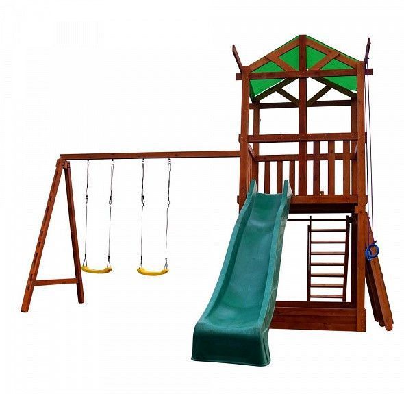 Детский уличный игровой комплекс SportBaby Babyland-4 440х410х320см фото 2