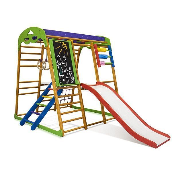 Домашний спортивный уголок для детей SportBaby Карамелька Plus 3 фото 2