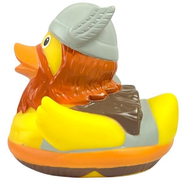 Стильная тематическая резиновая уточка FunnyDucks "ТОР" L1338 фото 5