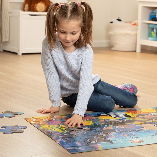 Мега - пазл гигант Melissa&Doug "Водный мир" 48 элементов 90 х 60 см MD10427 фото 5