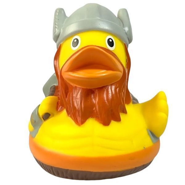 Стильная тематическая резиновая уточка FunnyDucks "ТОР" L1338 фото 2