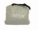 Велюровый надувной матрас для отдыха и сна Intex двойной с электронасосом 203х152х46см 64414 фото 3