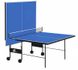 Тенісний стіл пересувний GSI Sport Athletic Light Gk-2 з аксесуарами 274х152 см ЛДСП синій фото 2