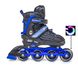 Розсувні дитячі роликові ковзани 27-31 Caroman Sport з підсвічуванням переднього колеса Blue фото 6
