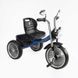 Детский трехколесный велосипед 10" Best Trike колеса EVA стальная рама световые и звуковые эффекты синий укр BS-68096 фото 1