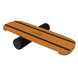 Дерев'яний балансборд SwaeyBoard Standart Classic з обмежувачами помаранчевий до 120 кг фото 1