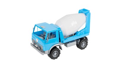 Іграшкова бетонозмішувач Оріон Камаз 40 см синя 044 фото 1