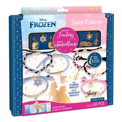 Набор для создания шарм-браслетов Make it real Disney&Juicy Couture Ледяное сердце MR4441 фото 1