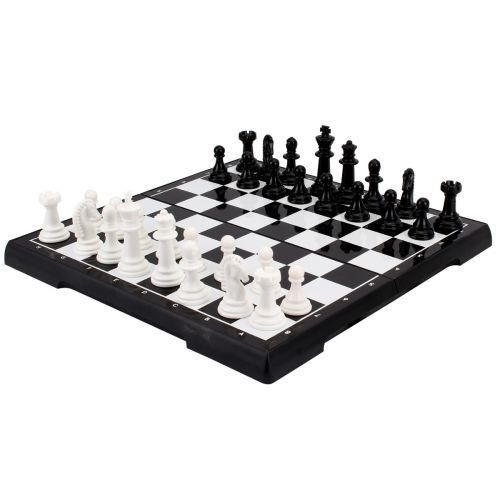 Набір класичних ігор 2 в 1 "Шахи та шашки" 28х28 см 9079 фото 2