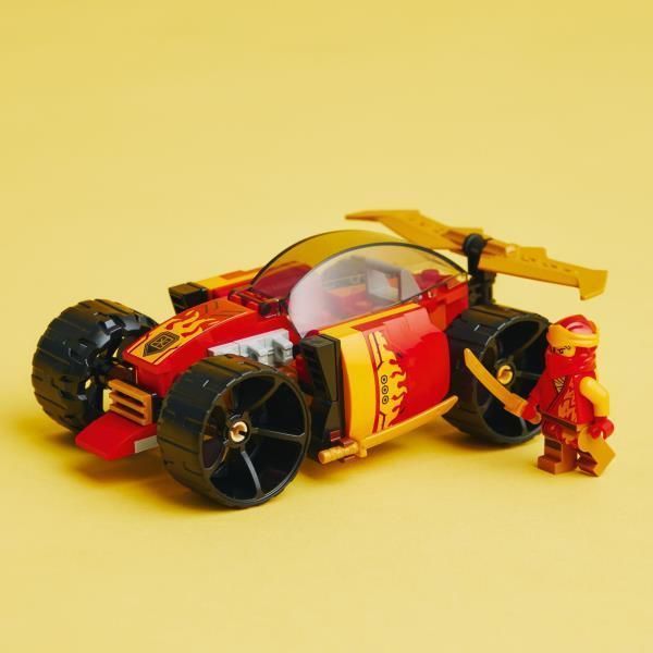 Конструктор LEGO NINJAGO Гоночний автомобіль ніндзя Кая ЕВО 94 деталі з 6 років 71780 фото 7