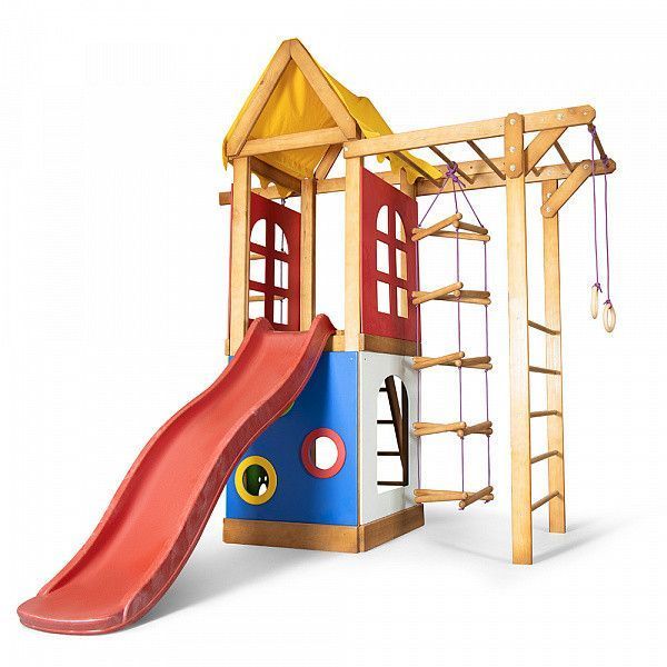 Детский уличный игровой комплекс SportBaby Babyland-23 239х180х240см фото 6