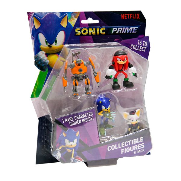 Набор игровых фигурок Sonic Prime Приключения Соника 5 фигурок 6.5 см фото 2