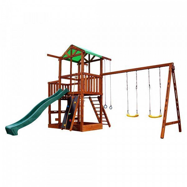 Детский уличный игровой комплекс SportBaby Babyland-5 440х410х320см фото 8