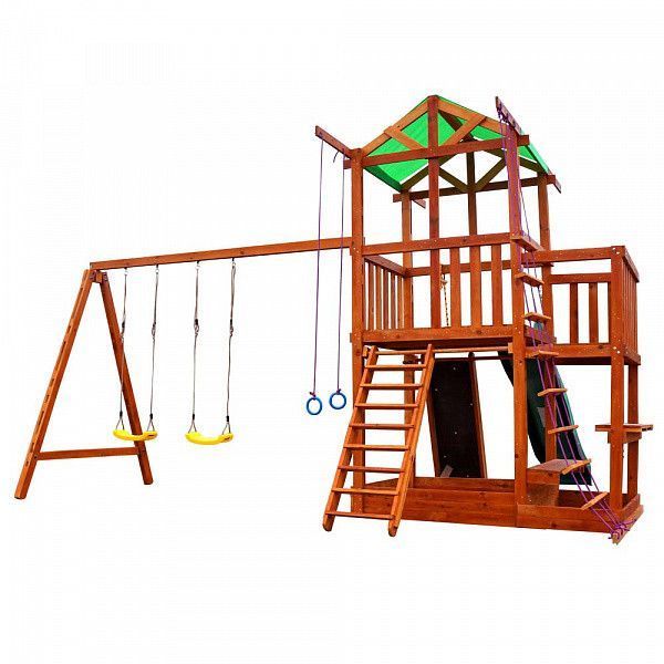 Детский уличный игровой комплекс SportBaby Babyland-5 440х410х320см фото 6