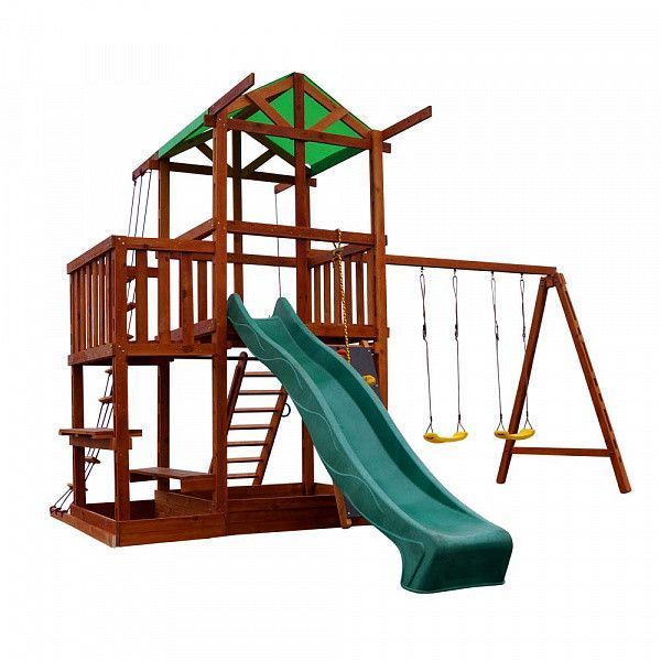 Детский уличный игровой комплекс SportBaby Babyland-5 440х410х320см фото 3