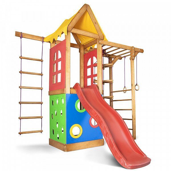 Детский уличный игровой комплекс SportBaby Babyland-23 239х180х240см фото 5