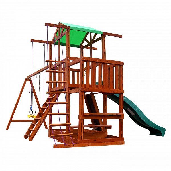 Детский уличный игровой комплекс SportBaby Babyland-5 440х410х320см фото 7