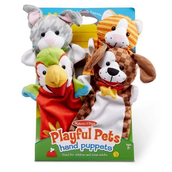 Набор перчаточных кукол (кукольный театр) Melissa & Doug &laquo;Домашние животные&raquo; 4 персонажа MD19084 фото 2
