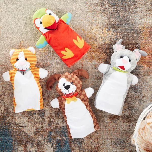 Набор перчаточных кукол (кукольный театр) Melissa & Doug &laquo;Домашние животные&raquo; 4 персонажа MD19084 фото 8