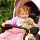 Детский нагрудник-платок для приёма пищи 2 шт 0м+ Babyono Кузнечики 42х21 см фото 3