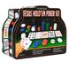 Набір для покеру Texas Holdem Poker Set 200 фішок, карти, ігрове сукно, аксесуари в металевому боксі фото 2