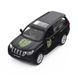 Военная машинка TechnoDrive Toyota Land Cruiser Prado &laquo;110 ОМБр&raquo;, масштаб 1:42, черный фото 1