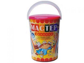 Детский конструктор Maximus "Мастер" 93 элемента в ведёрке 5004 фото 1