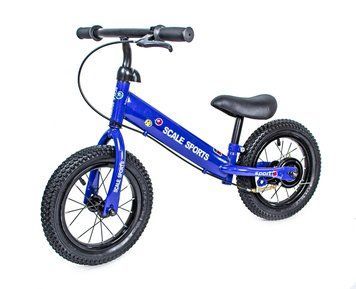 Біговел Scale Sports з надувними колесами 12 дюймів Синій фото 1