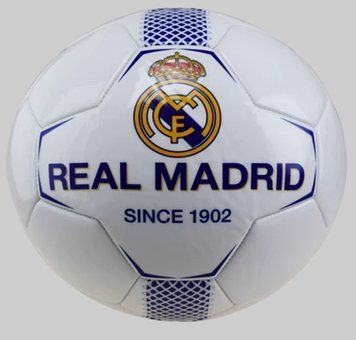 Футбольний м'яч №5 Real Madrid PU 32 панелі синій FP089 фото 1