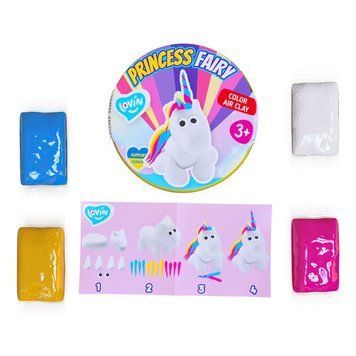 Набор для лепки с воздушным пластилином ОКТО Lovin'do Princess Fairy Unicorn70138 фото 1