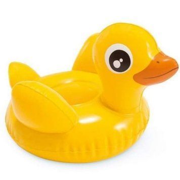 Надувная игрушка для водных развлечений Intex Забавные зверята Уточка 24х16 см 59590 фото 1