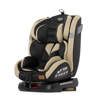 Детское автокресло TILLY Bliss T-535 Latte Beige 0+1+2+3 ISOFIX с поворотом фото 1