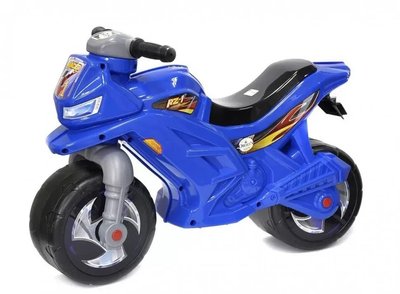 Мотоцикл-каталка двоколісний Оріон Байк музичний Синій 501v3-B фото 1
